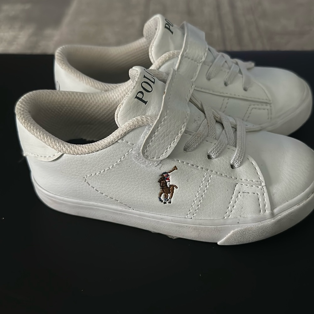 Toddler size 9 polo shoes in great shape. Might not have the box